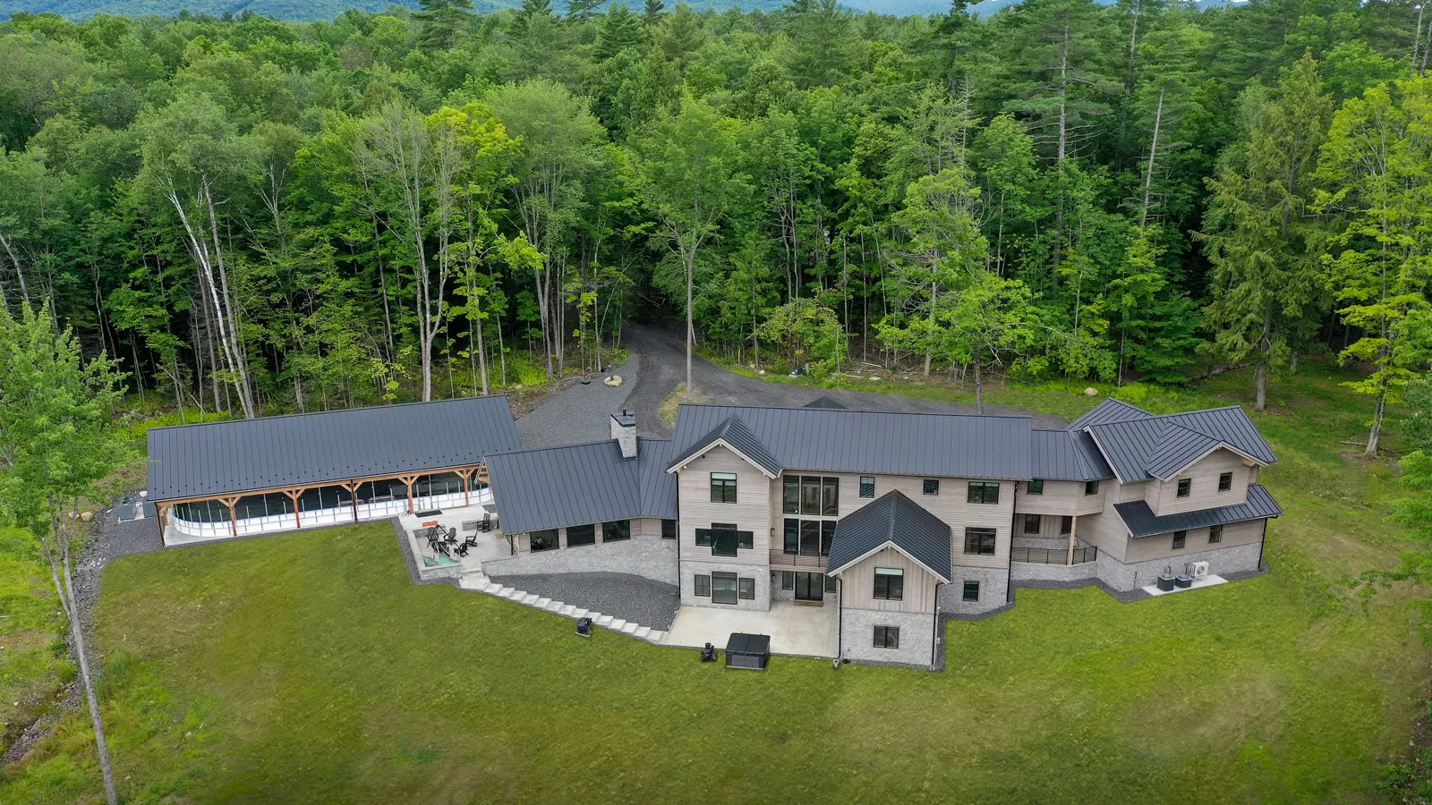 Adirondack residential family ski lodge near Gore Mountain ski resort.